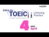 【多益聽力練習】 TOEIC Listening Practice / 空中英語教室 - 202304