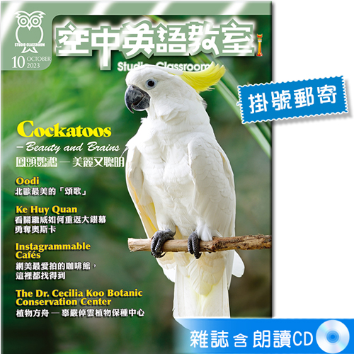2023年10月號空中英語教室 雜誌含朗讀CD (掛號)