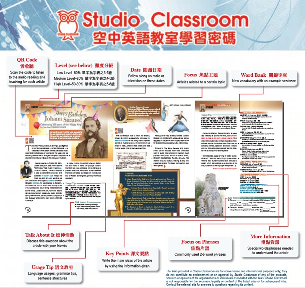 空中英語教室 雜誌含光碟 訂1年