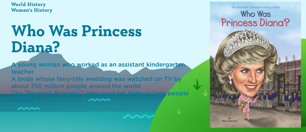 WHO WAS PRINCESS DIANA<br>黛安娜王妃