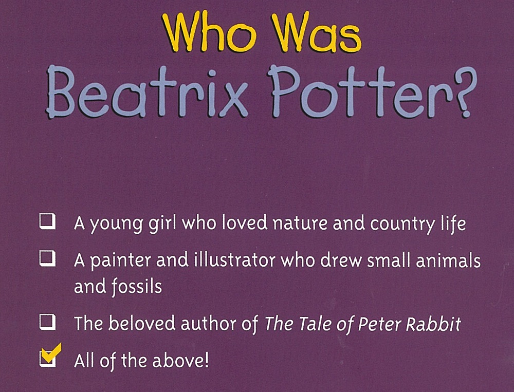 Who Was Beatrix Potter ? <br>波特小姐