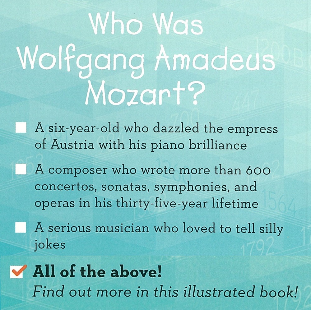 Who Was Mozart？<br>莫札特