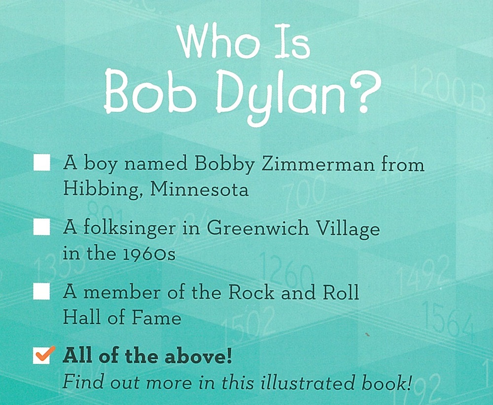 Who Is Bob Dylan？ <br>巴布‧狄倫