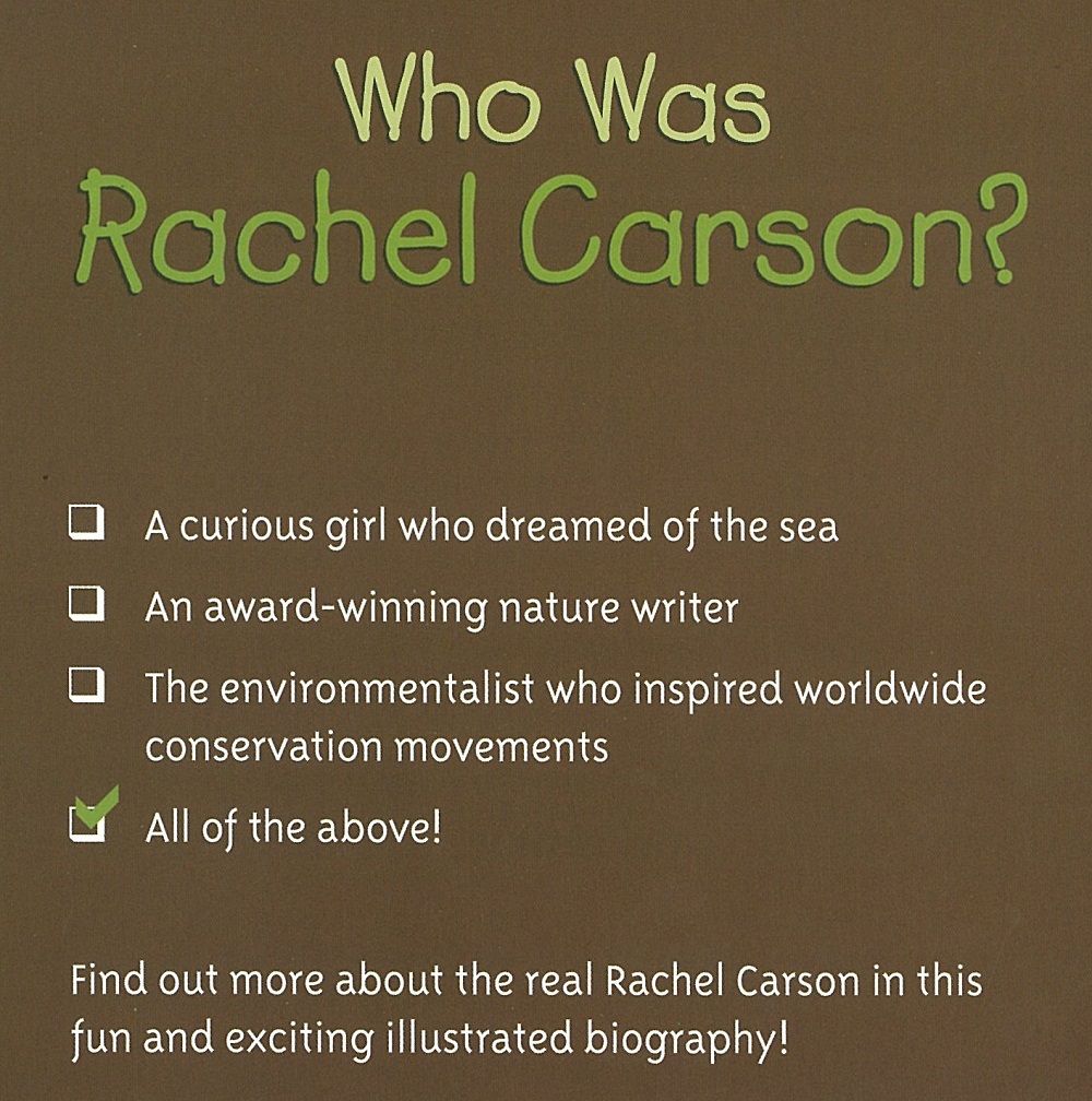 Who Was Rachel Carson? <br>瑞秋 · 卡森