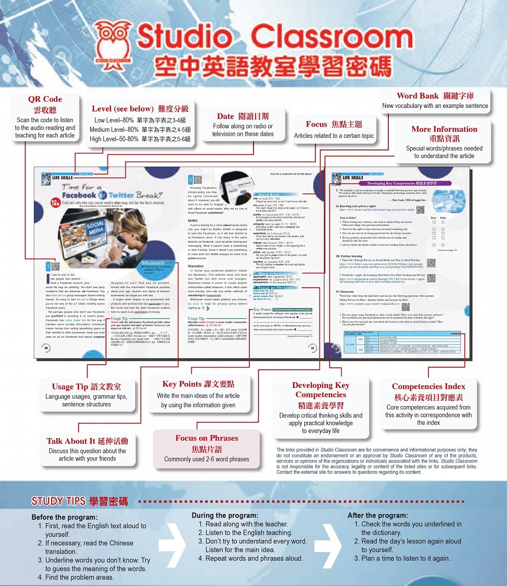 空中英語教室 雜誌 訂18期